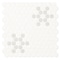 Msi White And Gray Mod Petal Pattern 11.73 x 11.85 Matte Porcelain Floor And Wall tile, 15PK ZOR-MD-0580 - alternate 6